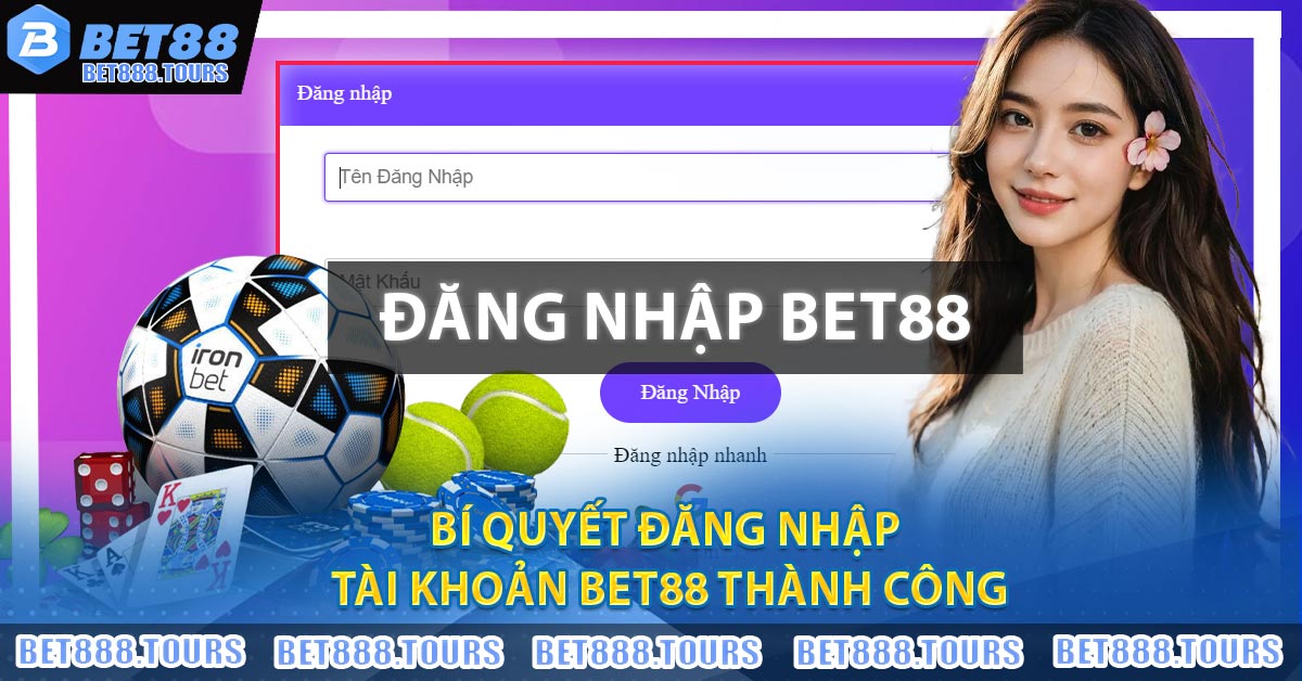 Bí quyết đăng nhập tài khoản BET88 thành công